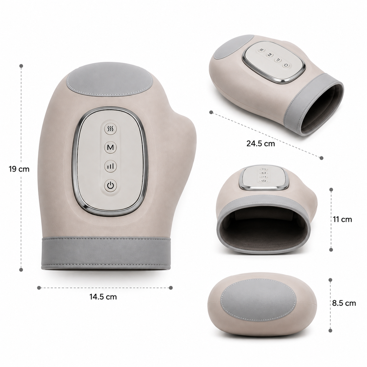 VitaHand Pro™ - Masajeador Inteligente 4D con compresión de aire y calor para manos