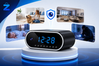 Guardian Clock Pro™ - Despertador Inteligente con Cámara Oculta